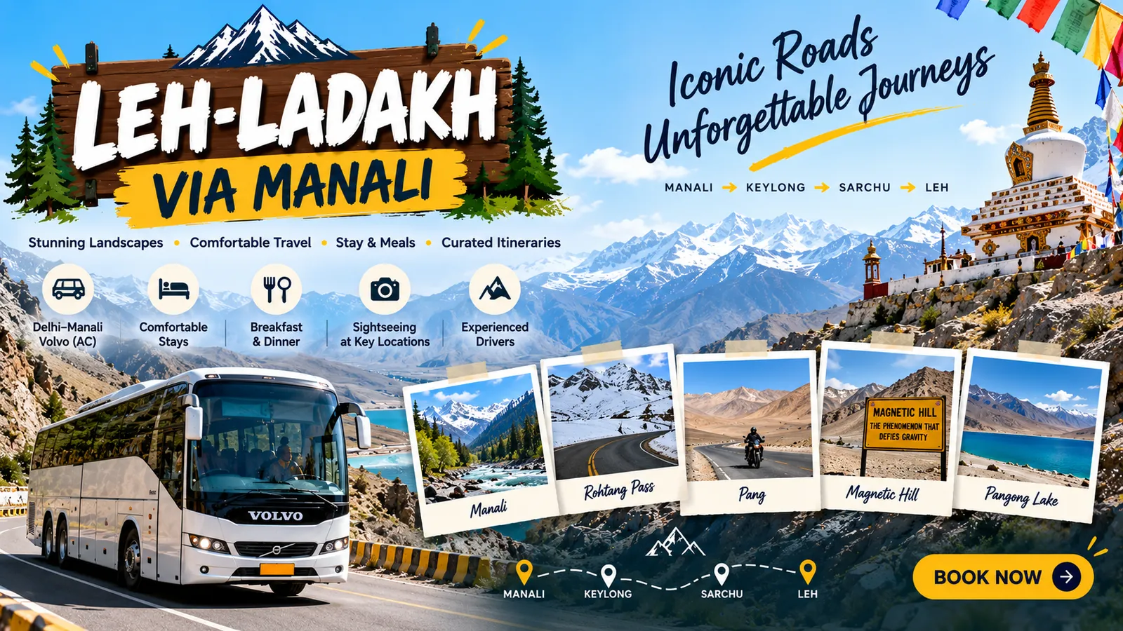 Leh-Ladakh via Manali