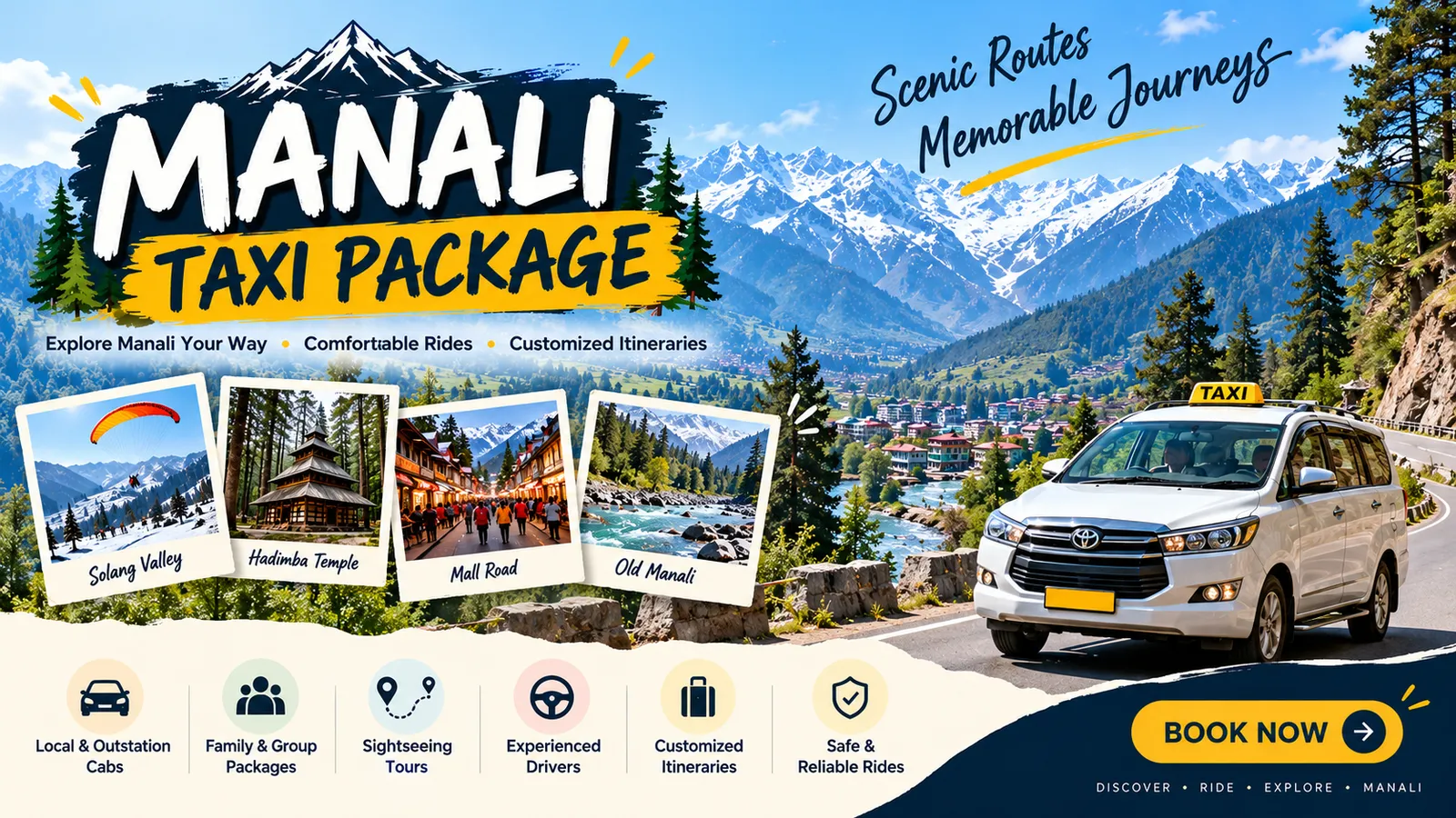 Manali Taxi Package