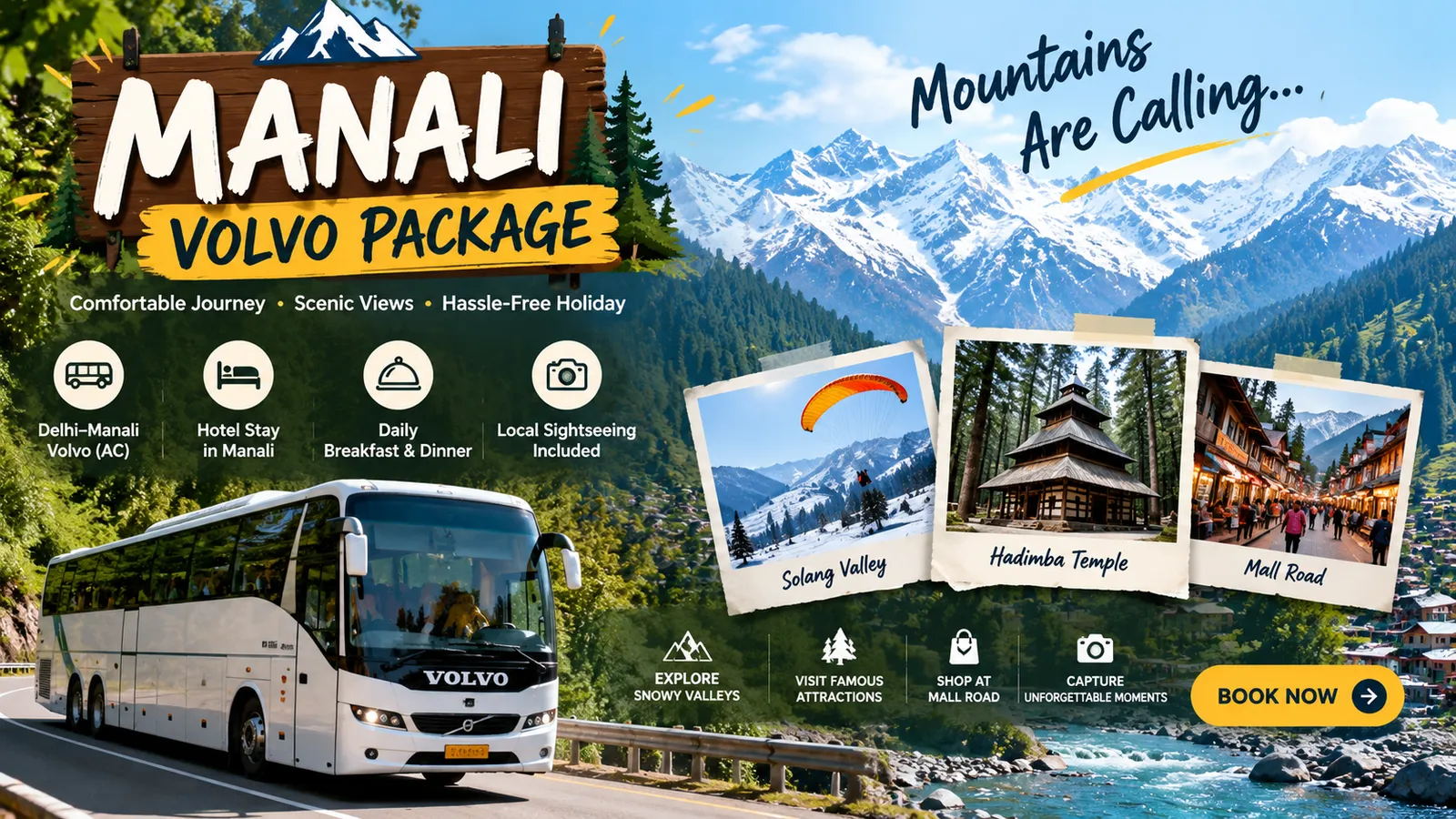 Manali Volvo Package