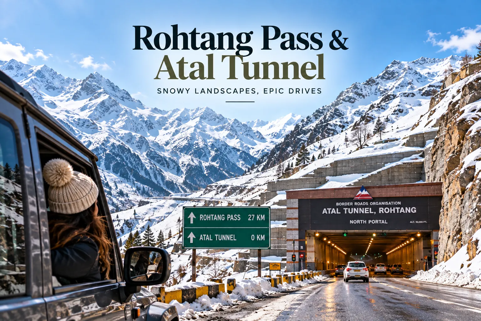 Rohtang Pass and Atal Tunnel from Manali: Complete Guide